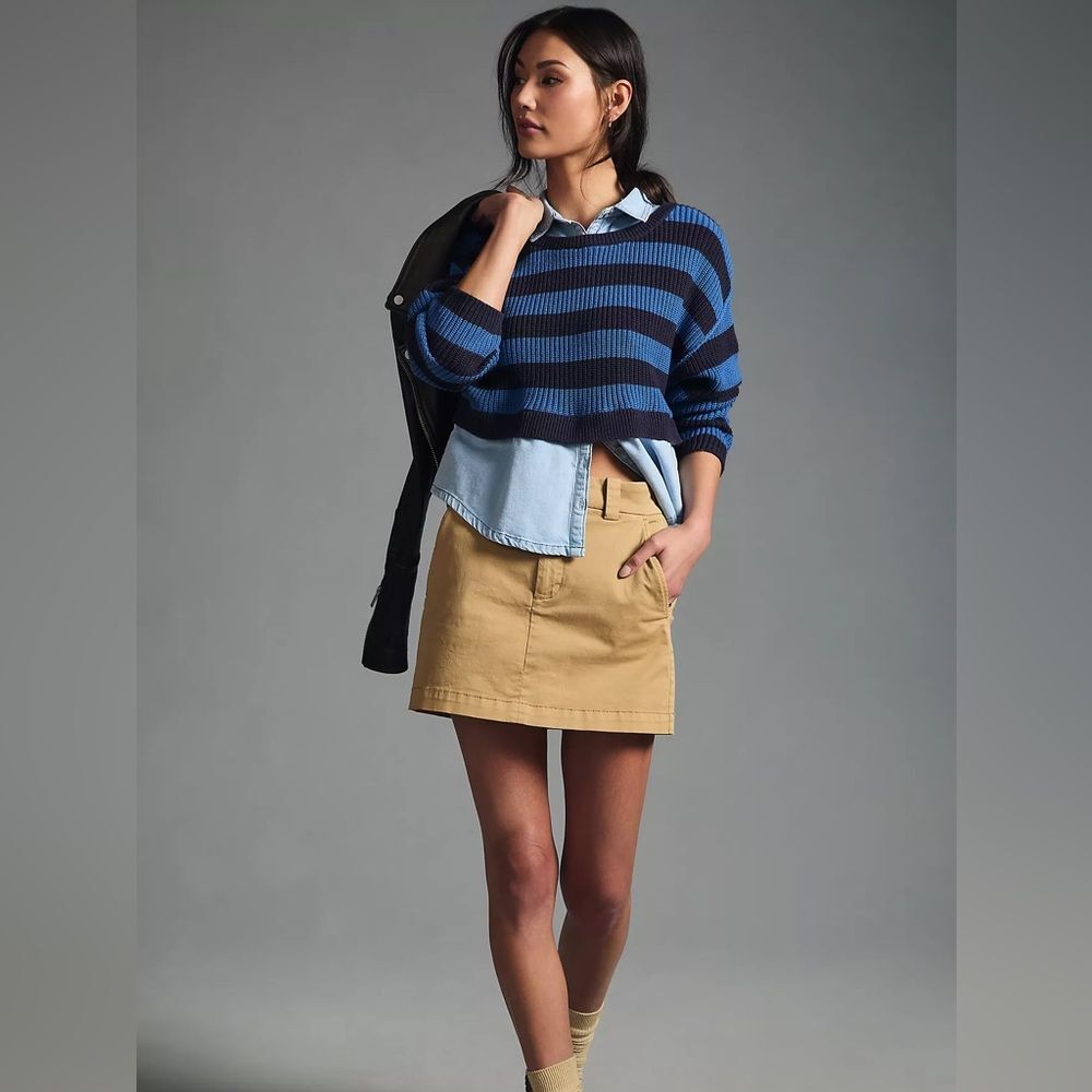 Anthropologie Pilcro Layered Sweater size XS